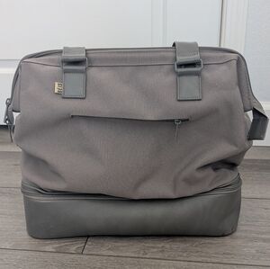 Beis Gray Mini Weekender